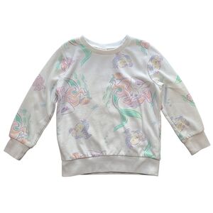 Disney Princess Little Mermaid Ariel Sweatshirt Girls 4T Pullover